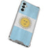 Argentina Flag Distressed Galaxy A15 5G Clear Case